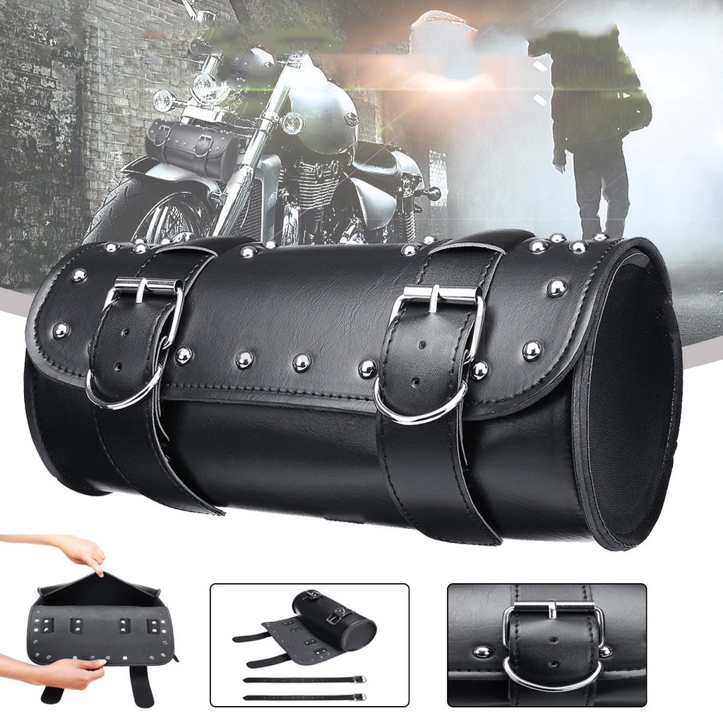Túi da PU đựng hành lý tiện dụng cho xe mô tô