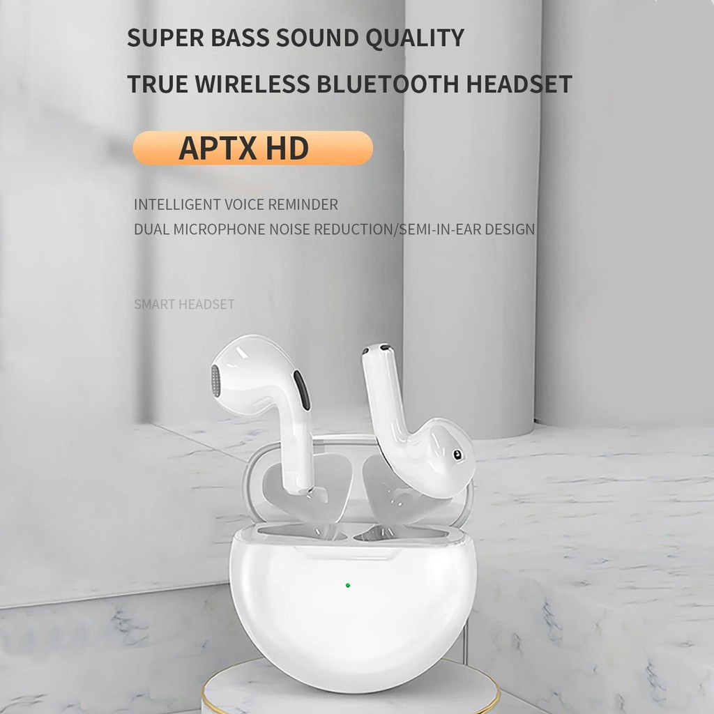 Ele】⚡⚡Tai Nghe Nhét Tai Không Dây Bluetooth 5.0 J6 Tws