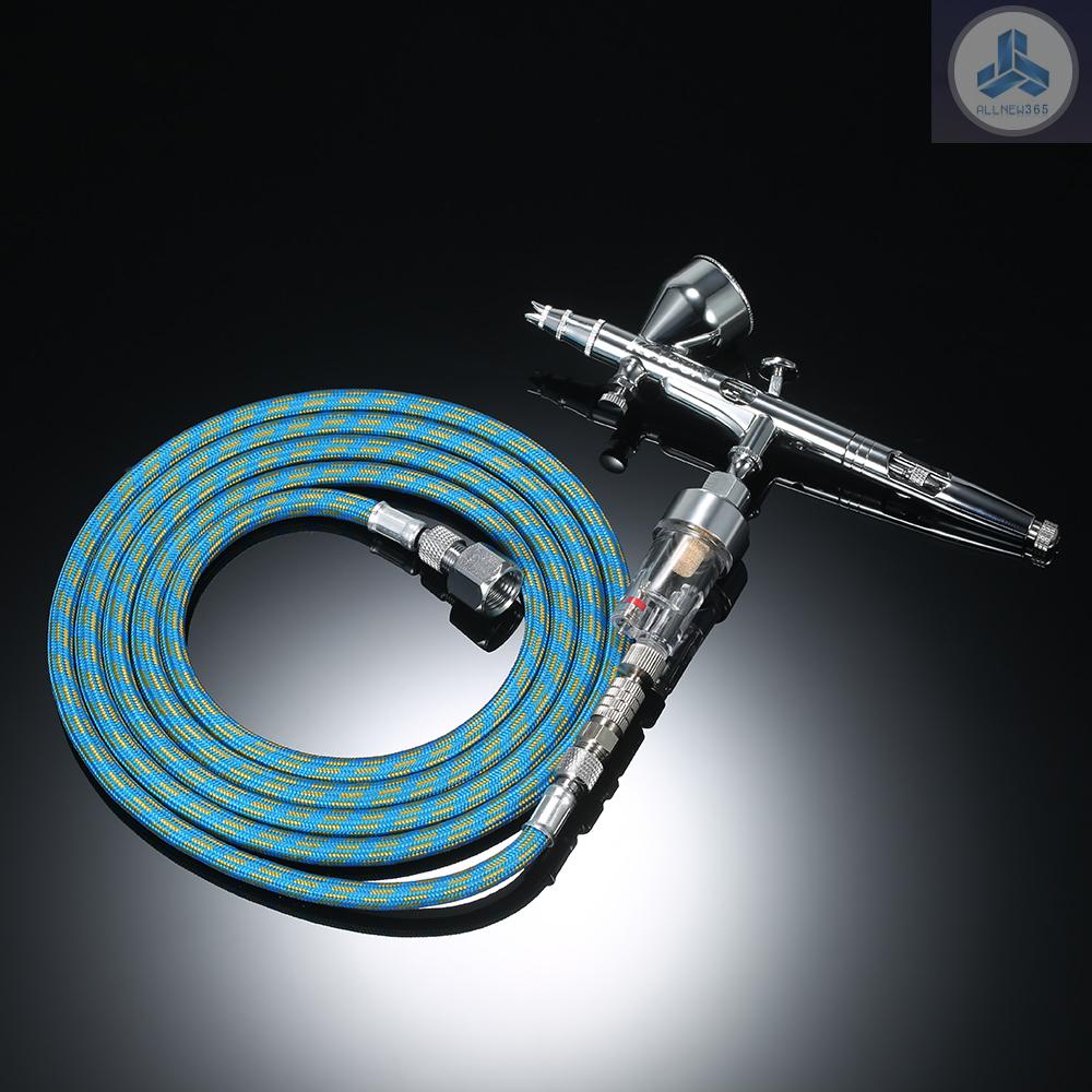 Bộ súng phun sơn KKMOON xăm hình chuyên nghiệp kèm ống 1.8m 0.2mm/ 0.3mm/ 0.5mm kim và cốc 9CC tiện lợi