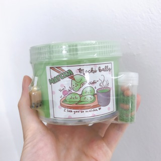Slime bánh dẻo trà xanh (Slay Slime) - 8oz
