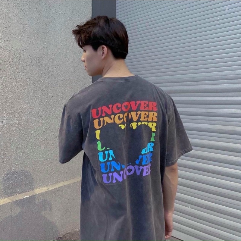 Áo thun Un cover whash hàng cáo cấp chất liệu cotton 100%  form rộng oversize nam nữ