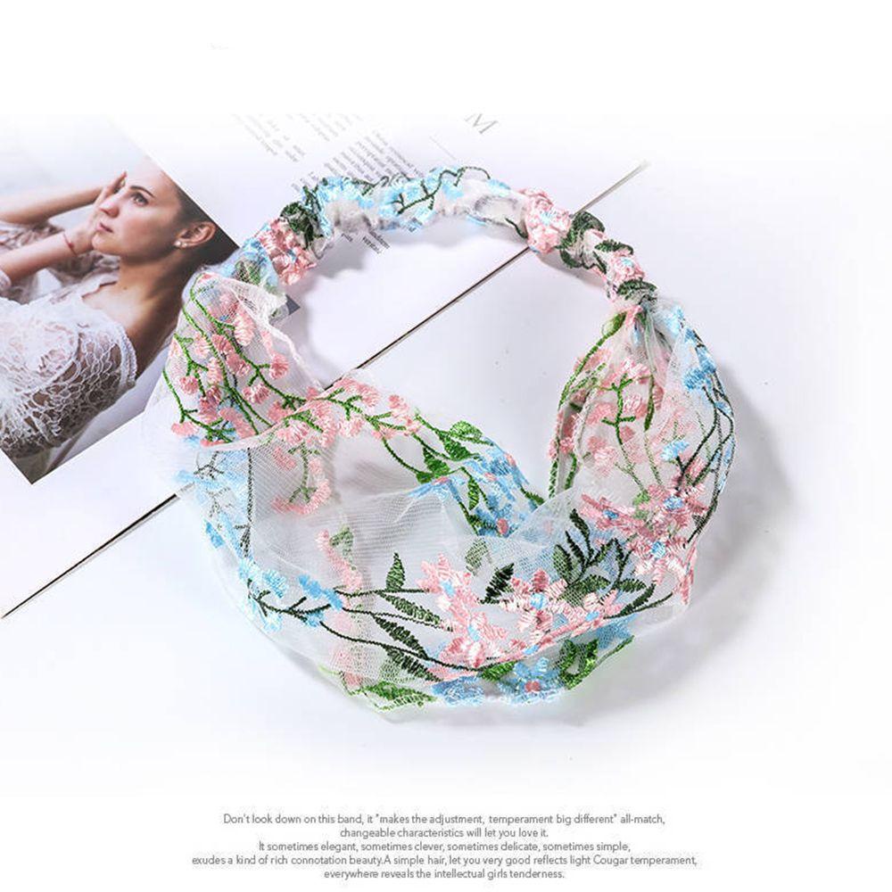 Vỏ Bọc Trang Điểm / Cài Tóc Mỏng Thêu Họa Tiết Hình Học Đơn Giản