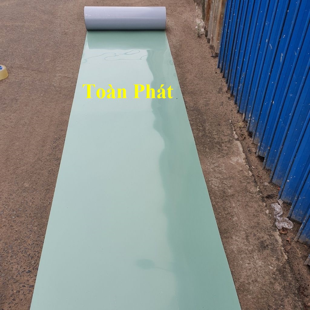 , Tôn thiếc xanh phẳng chống thấm dột nước mưa