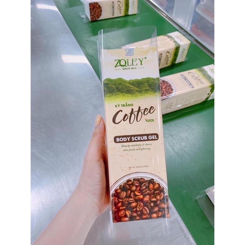 Tẩy tế bào chết coffee zoley