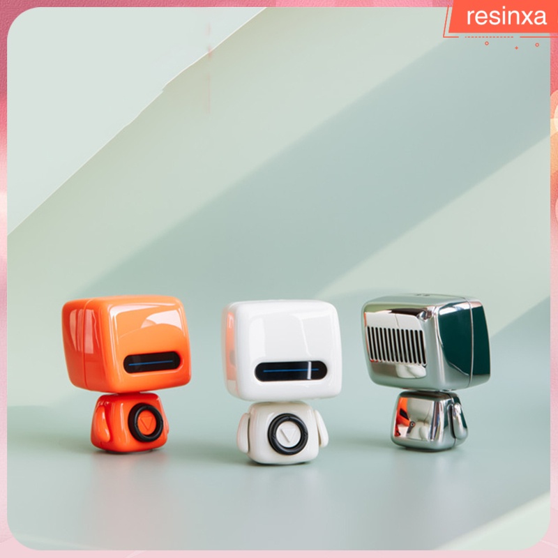 Loa Bluetooth 5.0 Không Dây Nhỏ Gọn Hình Robot Cho Gia Đình
