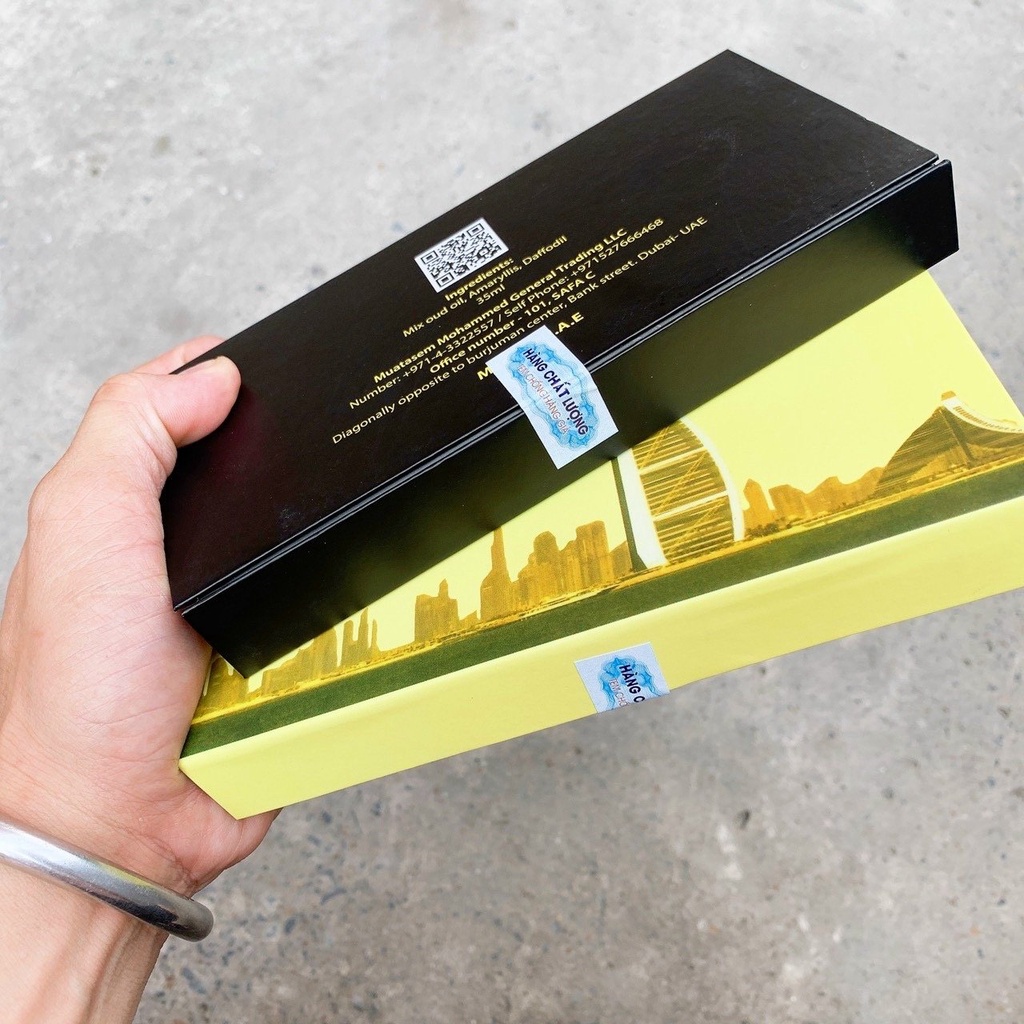 Set 5 Chai Tinh Dầu Nước Hoa Dubai Mini Dành Cho Cả Nam Và Nữ Dạng Lăn 3ml