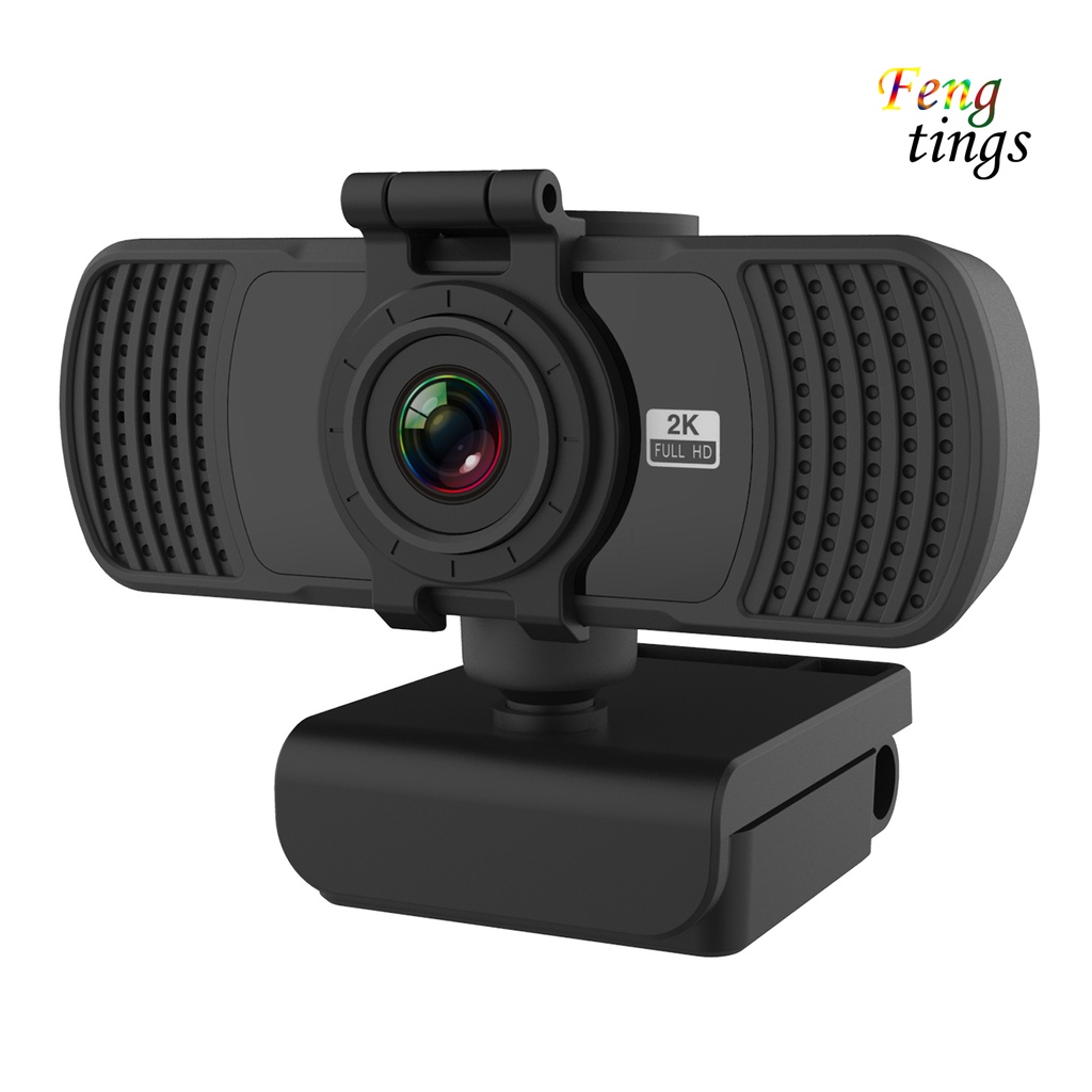 Webcam Webcam 2K Tự Động Lấy Nét USB Độ Phân Giải Cao Có Micro Cho Mac Laptop Video Live