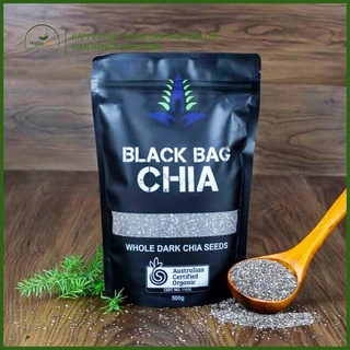Hạt chia úc black bag chia chính hãng túi 500gr, hạt chia giúp giảm cân tốt cho sức khỏe - happy food