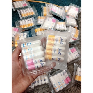 Tách set 10 Tampon Jessica + Facelle băng vệ sinh dạng nút.