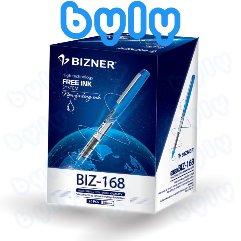 Bút lông bi ký tên cao cấp 𝑻𝒉𝒊𝒆̂𝒏 𝑳𝒐𝒏𝒈 Bizner | BIZ-168 - ByLy Store
