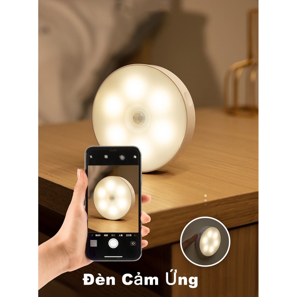 Bóng Đèn led sạc tích điện không dây tự động phát sáng