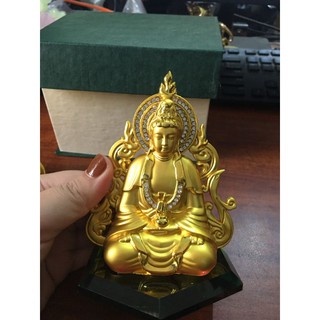 Tượng phật bà QUAN ÂM 2 mặt ( tặng kèm nước hoa xe)