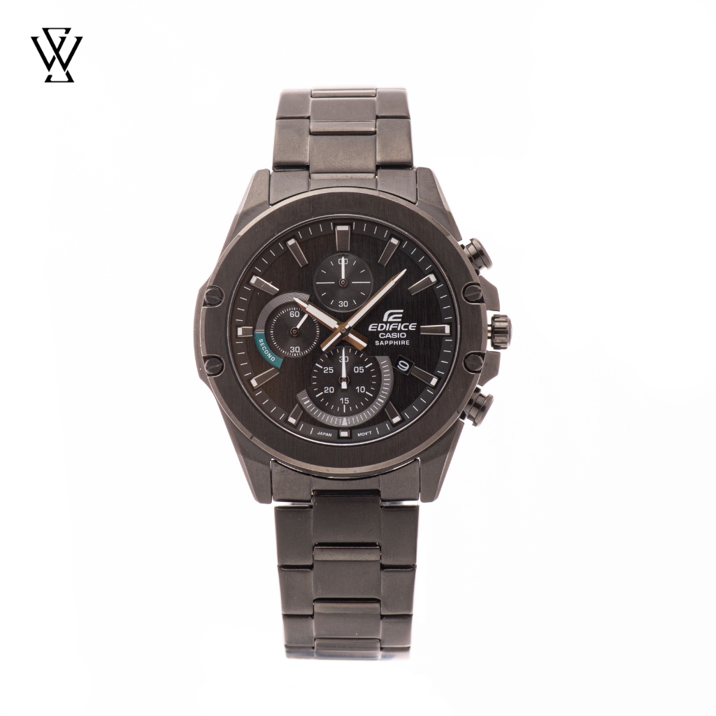 Đồng Hồ Điện Tử Nam Casio Edifice WATCHSTORE EFR-S567DC-1AVUDF, Kính Sapphire 45.4mm, Dây Kim Loại, Vỏ Thép Không Gỉ