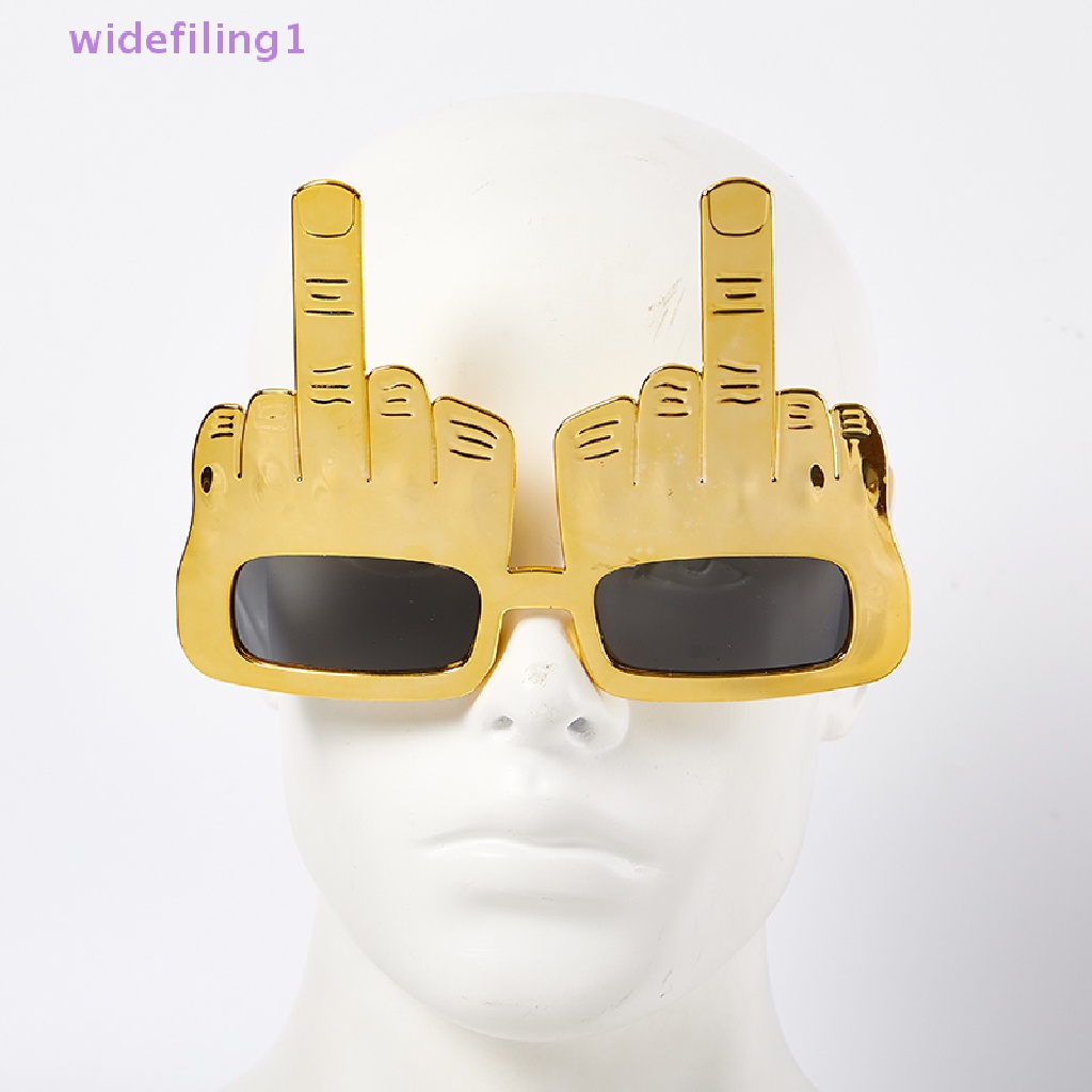 Mắt Kính Hình Ngón Giữa Thẳng Đứng Vui Nhộn Sáng Tạo widefiling1 Dành Cho Trang Trí Tiệc