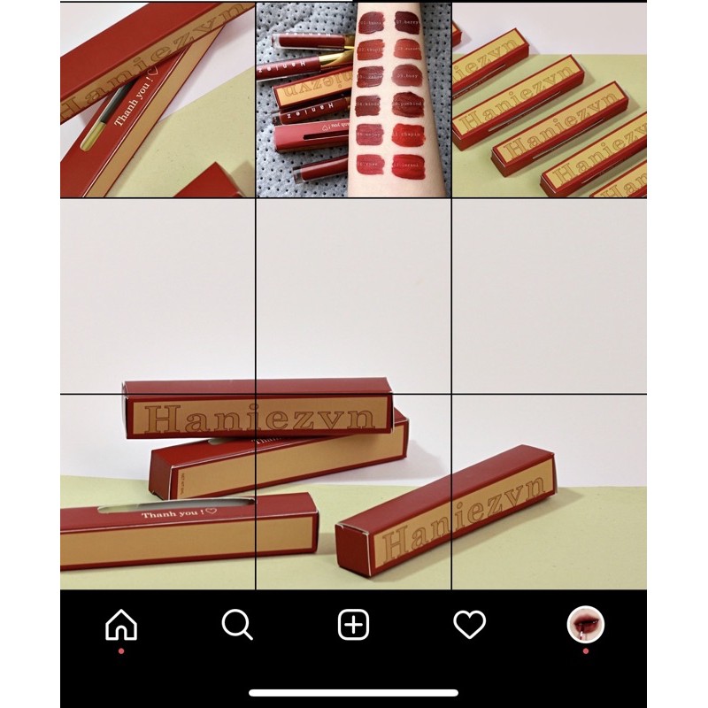 Son kem lì HANIEZ ver2021 | Thế Giới Skin Care