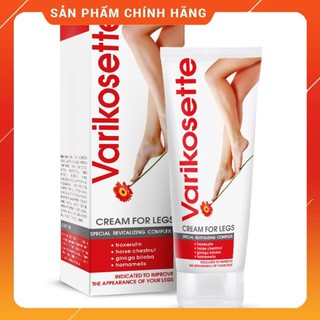 Kem bôi Varikosette 100ml hỗ trợ điều trị giãn tĩnh mạch của Nga
