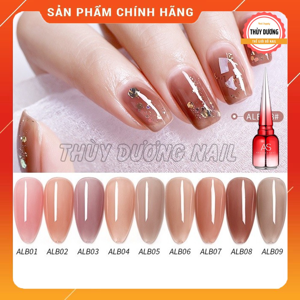 Sơn gel AS chính hãng chai đỏ mã ALB 15ml