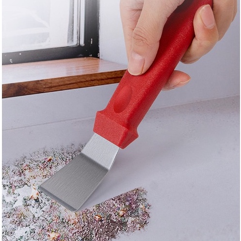 Xẻng Cạo Vệ Sinh Máy Hút Mùi Nhà Bếp Inox, Dao Cạo Tủ Lạnh, Rã Đông, Vết Bẩn Trên Sàn