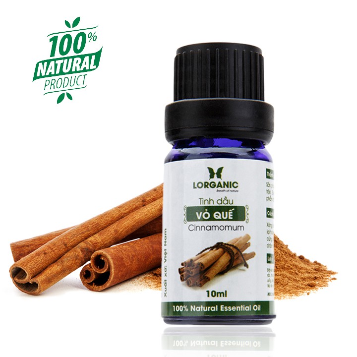 Tinh dầu vỏ quế 100% nguyên chất 10ml