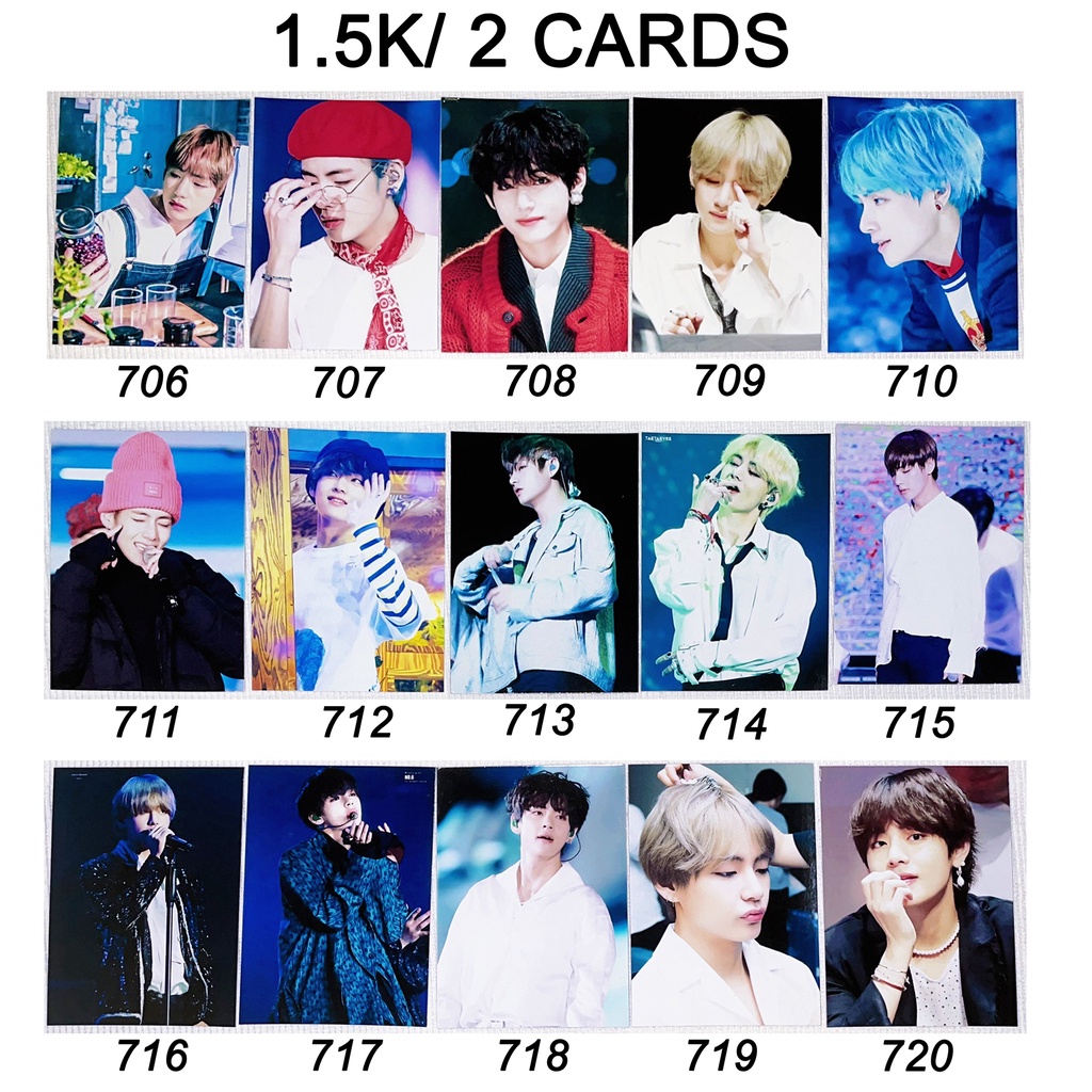 Sale set card V - BTS giá rẻ 6