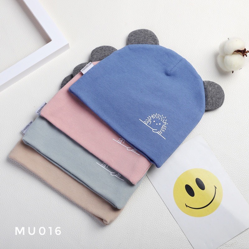 Set mũ yếm cho bé 0-12m MU016