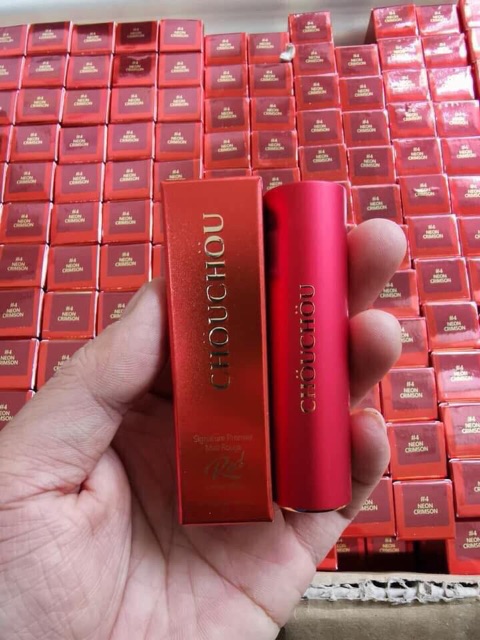 SON MỊN CHOUCHOU SIGNATURE PREMIER MATT ROUGE RED LIMITED EDITION