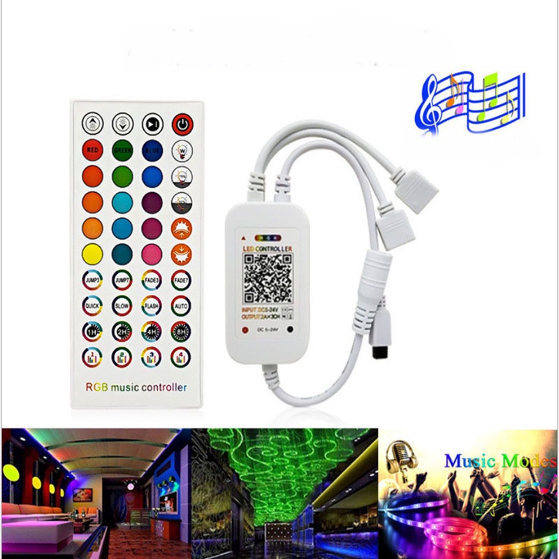 Dây đèn led RGB 10m nháy theo nhạc 16 triệu mầu, Đổi Mầu, Nháy Theo Nhạc, Đèn Led đổi mầu