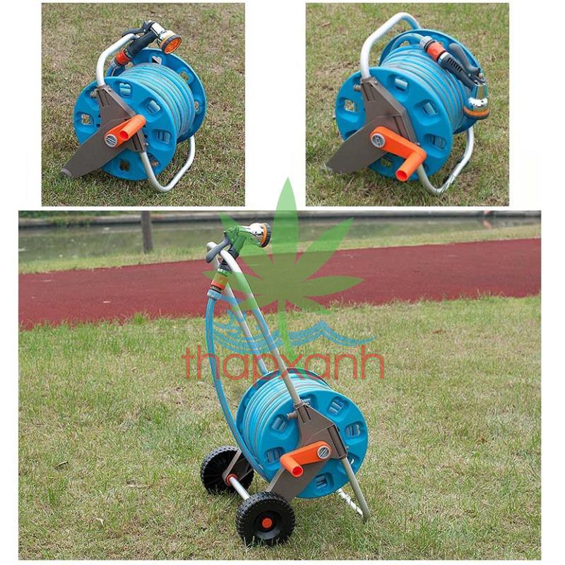 Bộ cuộn ống tưới, Bộ khung lô cuốn dây tưới có bánh xe AK-803