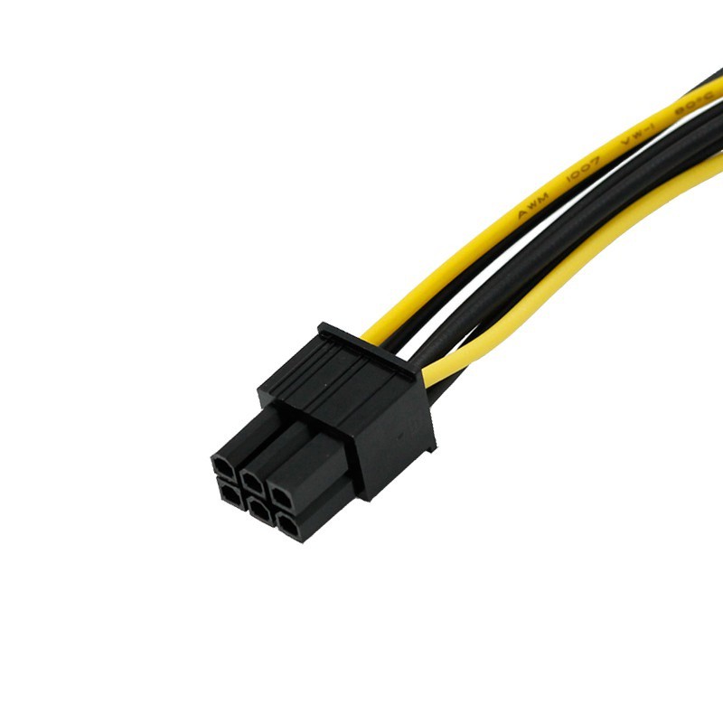 Cáp nguồn - Cáp nguồn chuyển 2 SATA sang 6Pin PCI-E cho Card VGA