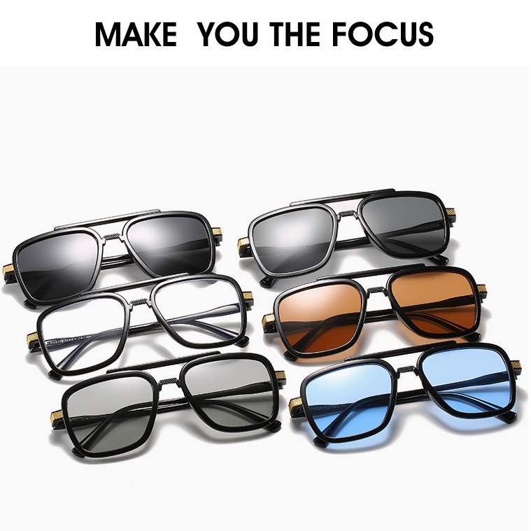 Kính Mát Avengers Tony Stark Phong Cách Phi Hành Gia 3 Dành Cho Nam