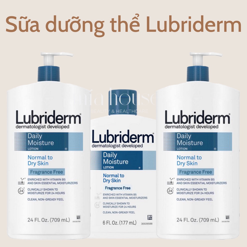 Sữa dưỡng thể cấp ẩm Lubriderm Mỹ