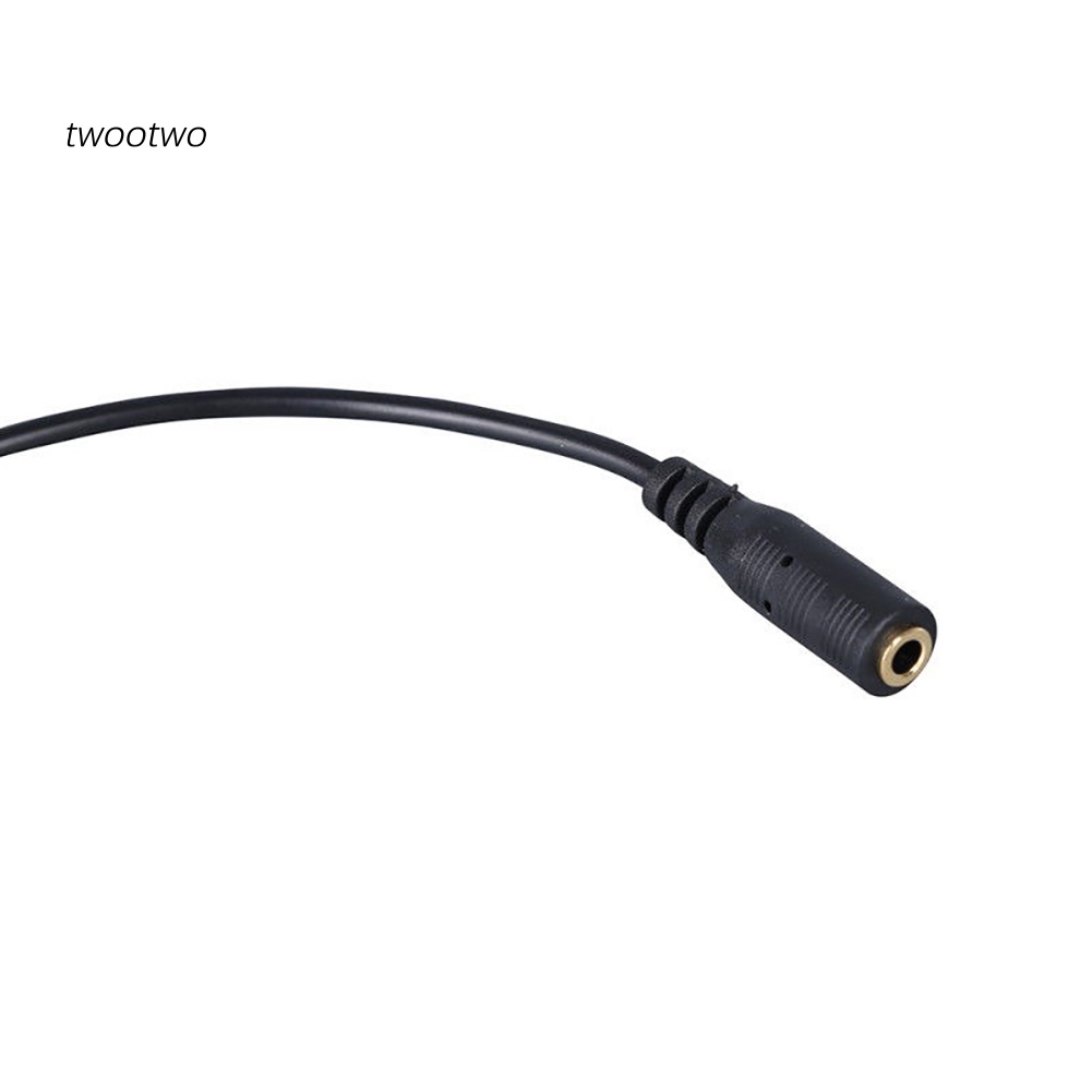 Haio| Dây Cáp Chuyển Đổi Tai Nghe Điện Thoại 3.5mm Sang RJ9 30cm