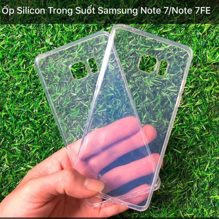 ốp lưng silicon samsung note 7 / note FE dẻo trong suốt
