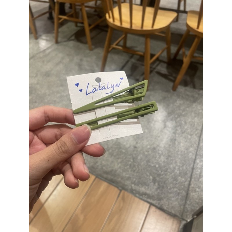 Set 2chiếc Kẹp tóc phong cách Hàn Quốc màu sắc siêu xinh