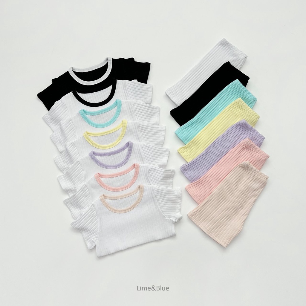 Lime&Blue Bộ đồ gân ice cho bé trai , bé gái
