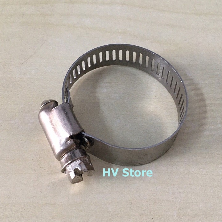 Đai xiết inox không gỉ các kích cỡ  - Tự chọn