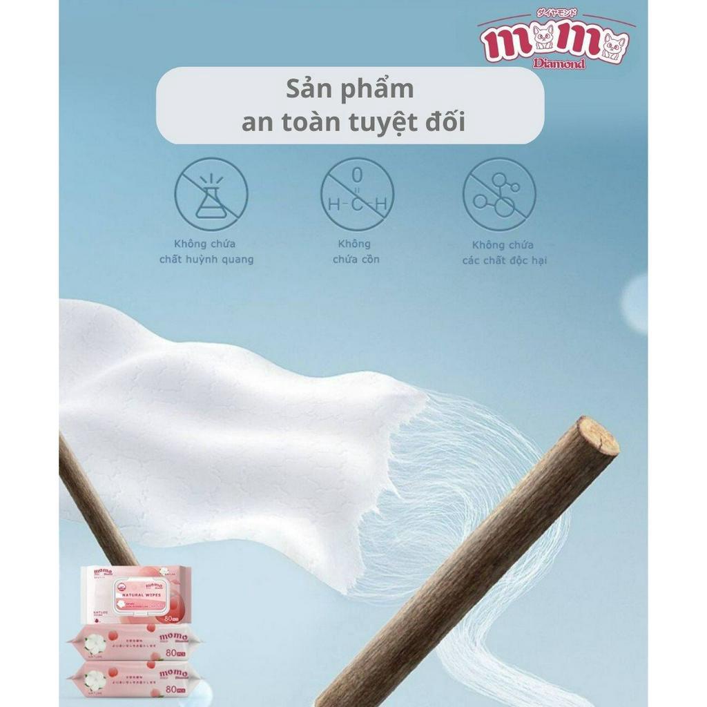 KHĂN ƯỚT TỰ TAN MOMO DIAMOND