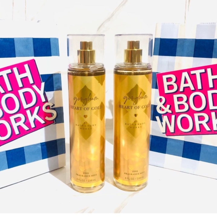 (Full Size 236ml) Xịt Thơm Toàn Thân Bath and Body Works Fine Fragrance Mist 236ml #Gingham Heart Of Gold
