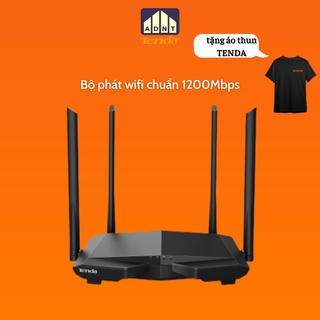 Bộ phát wifi chuẩn 1200Mbps băng tần kép Wireless Router AC6 Tenda chính hãng