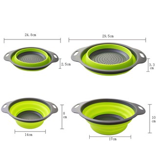 Bộ 2 rổ xếp gọn cao cấp