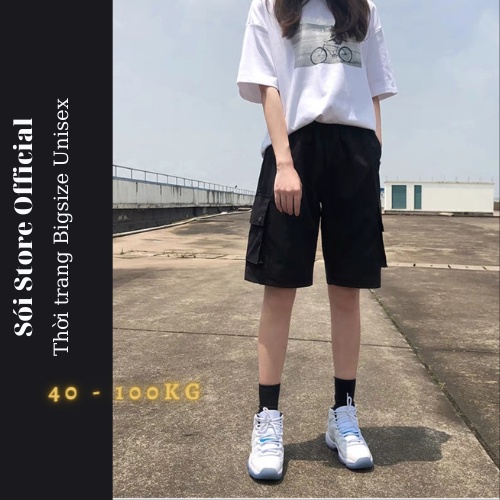 Quần SHORTKAKI túi hộp basic thời trang BIGSIZE giúp nàng mũm mĩm thêm xinh | BigBuy360 - bigbuy360.vn