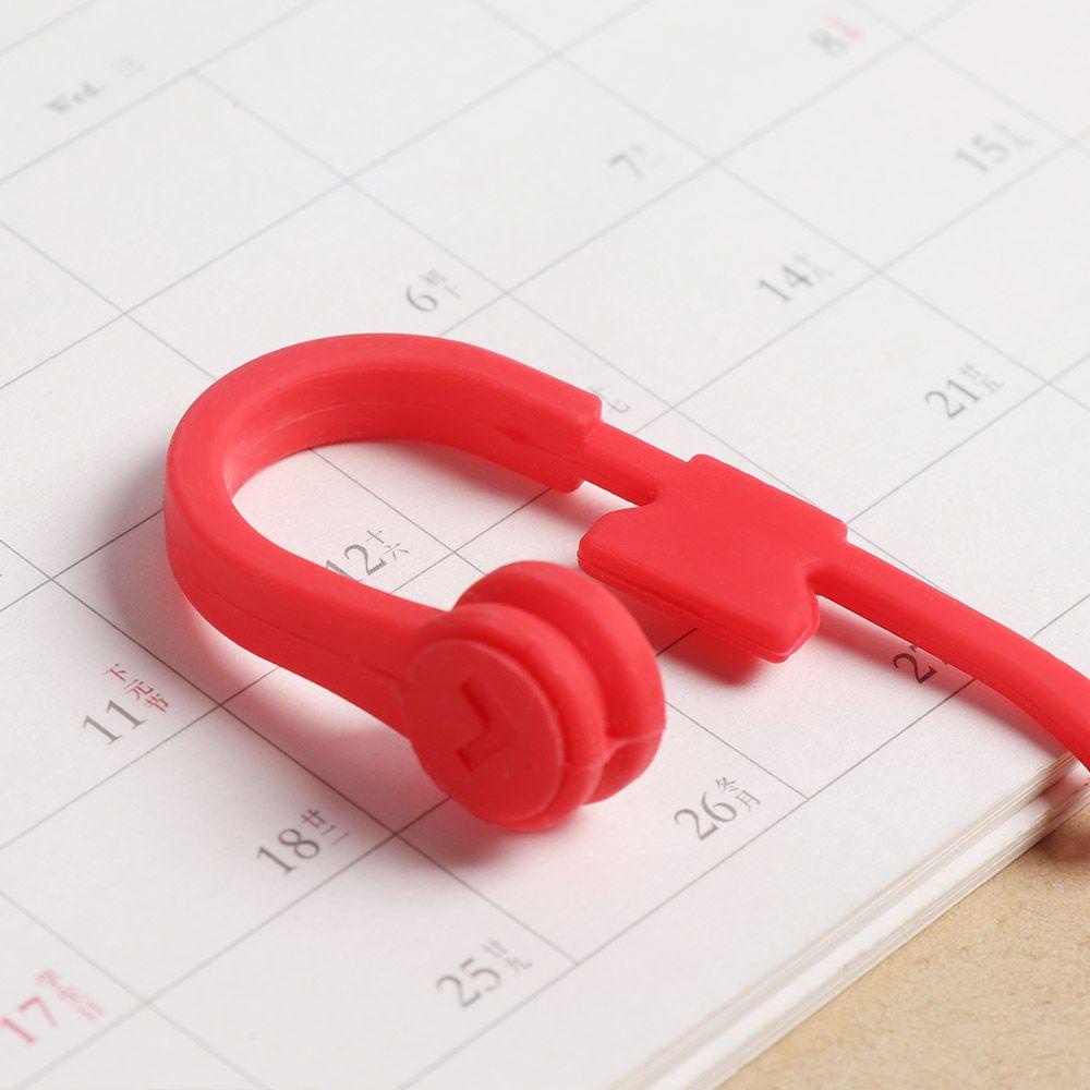 DORAW Thẻ Đánh Dấu Trang Sách Bằng Silicone Hình Nốt Nhạc Sáng Tạo