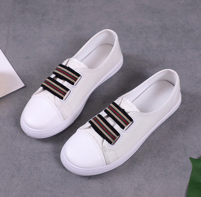 (Xả vàng sz38, đen sz35.38) Giày lười nữ, giày thể thao nữ (có ảnh+video thật) | BigBuy360 - bigbuy360.vn