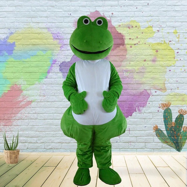 MASCOT ẾCH XANH