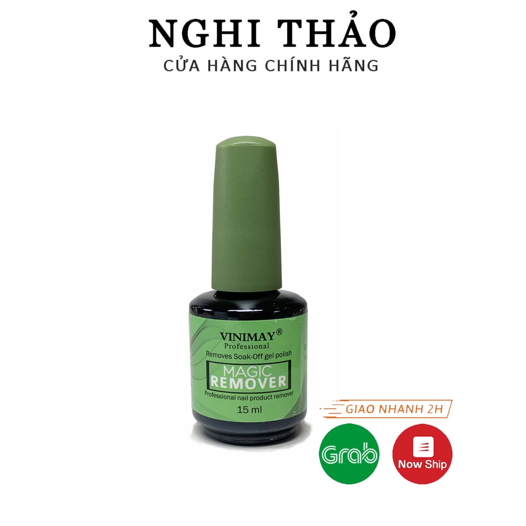 [Mã 33FMCGSALE giảm 8% đơn 500K] Nước phá gel Vinimay 15ml