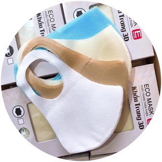 KHẨU TRANG 3D ECO MASK- 10 CÁI/ 1 HÔP-XẢ HÀNG