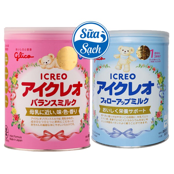 Sữa Bột Glico Số 9 (Số 1) Lon 820g Date t7/2022