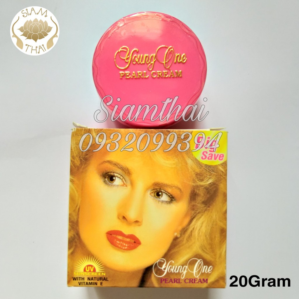 Kem Dưỡng Trắng Da Mặt XÙ YOUNG ONE Chính Hãng Thái Lan 15g