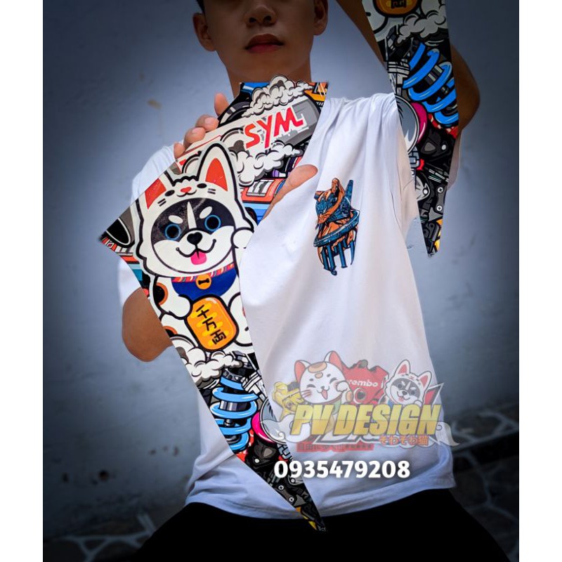 Tem galaxy 50 chó thần tài