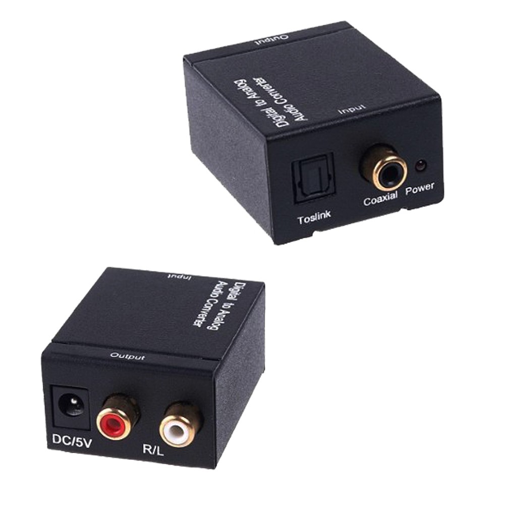 Đầu chuyển đổi âm thanh Coaxial Toslink RCA L / R